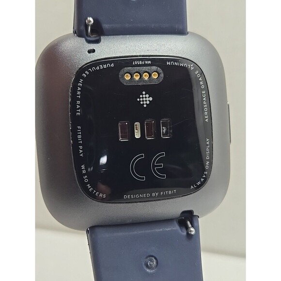 Fitbit Versa 2 Smartwatch Gray 40mm Alexa WR50M Always On Display No Charger - Picture 10 of 10